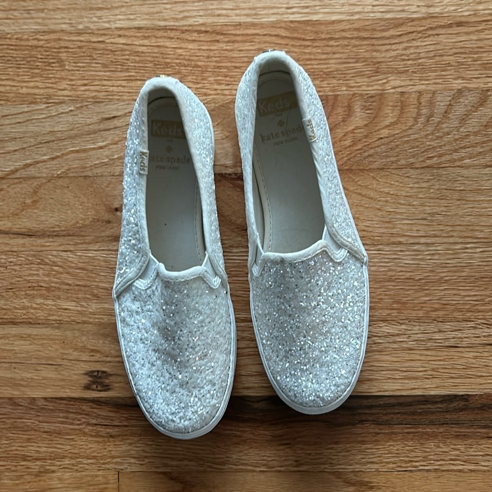 Kate Spade glitter keds size 6